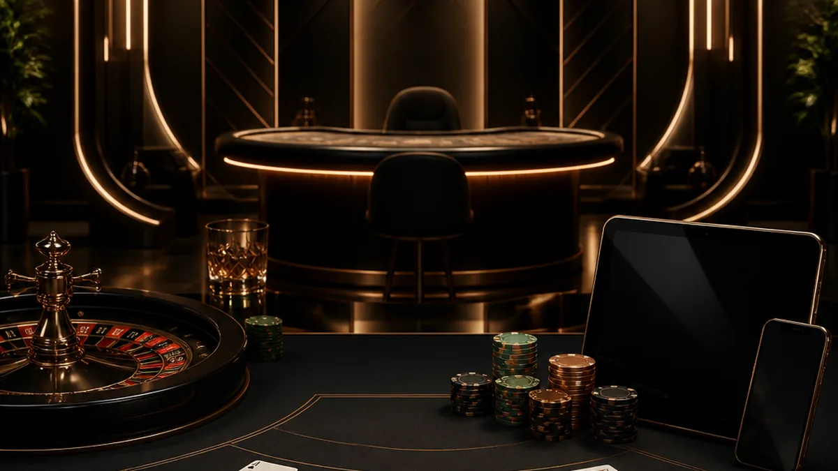 Alvynn Casino livepöytiä ja pöytäpelejä kuvaava näkymä
